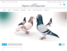 Tablet Screenshot of pigeonloftorganizer.com
